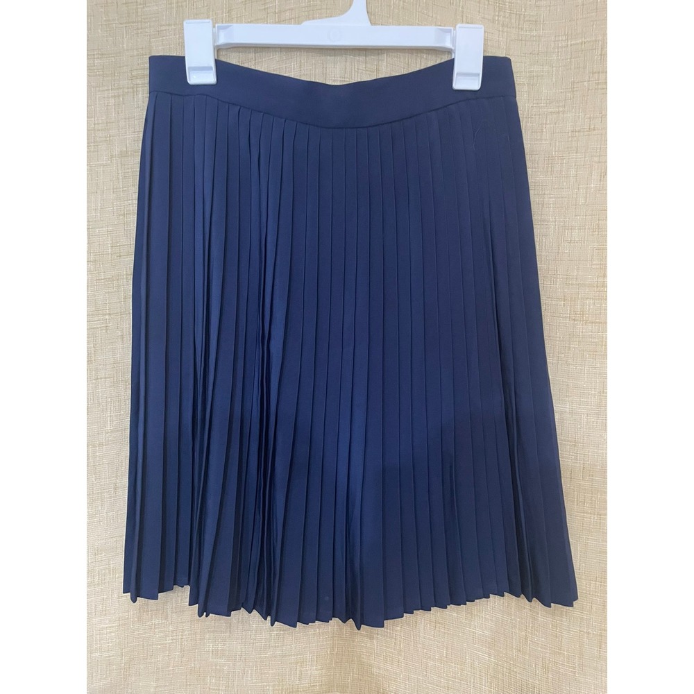 American Apparel Pleated Mini Skirt Women's Size M Navy Blue Chic Y2k Preppy